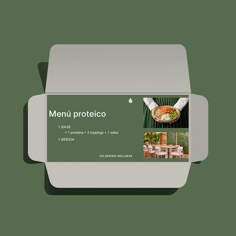 Menú Proteico