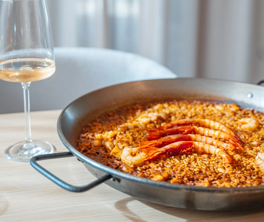 paella Caliza restaurante