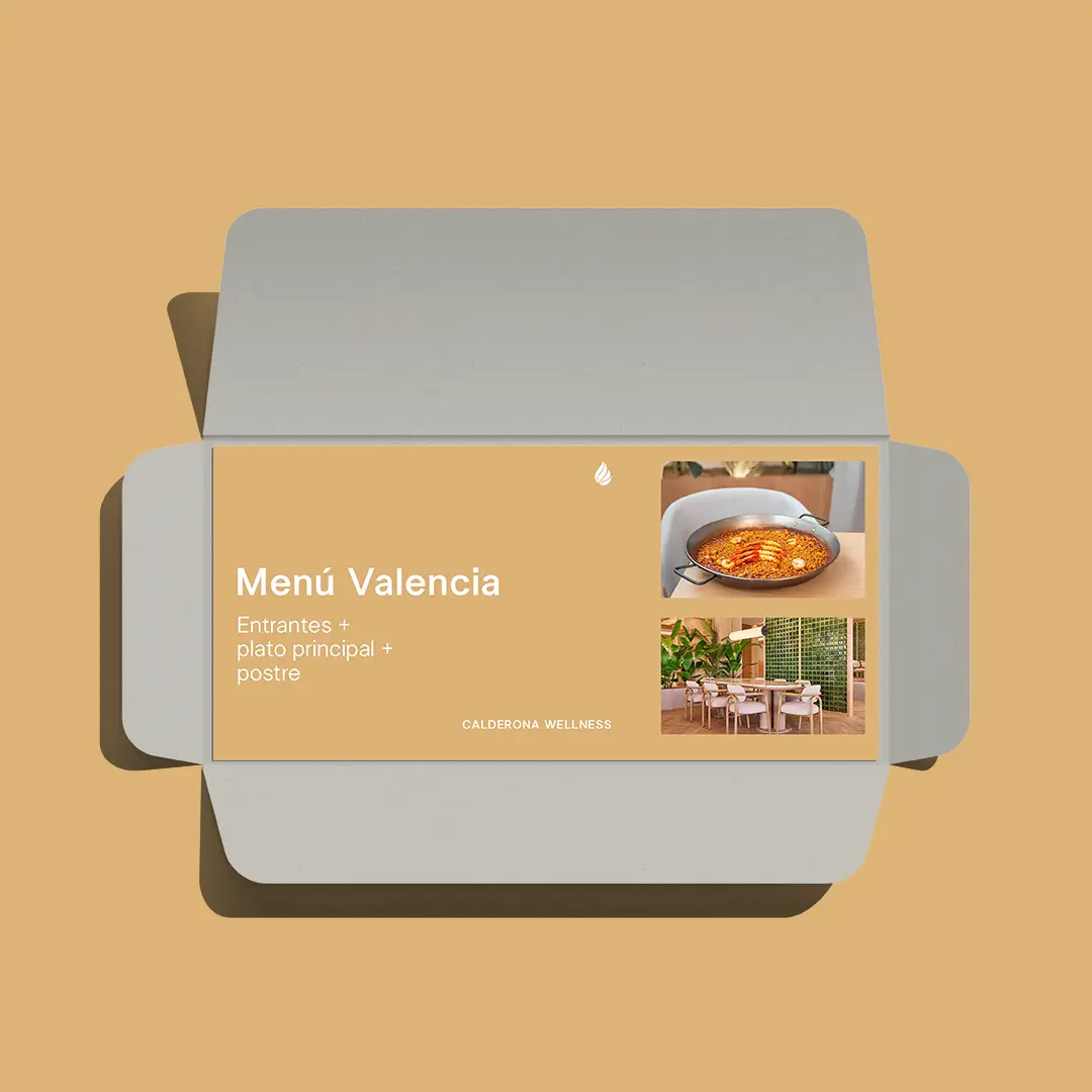 Menú Valencia